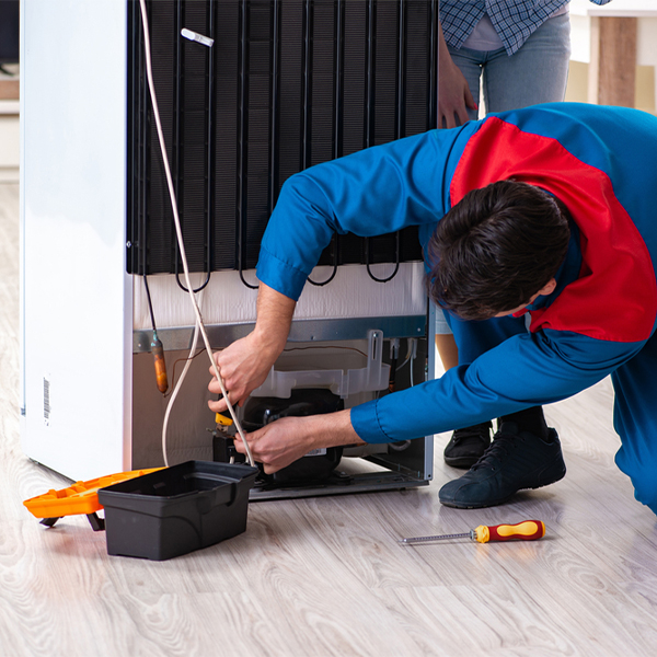 will the repair service cause any damage to my refrigerator in Beauty Kentucky